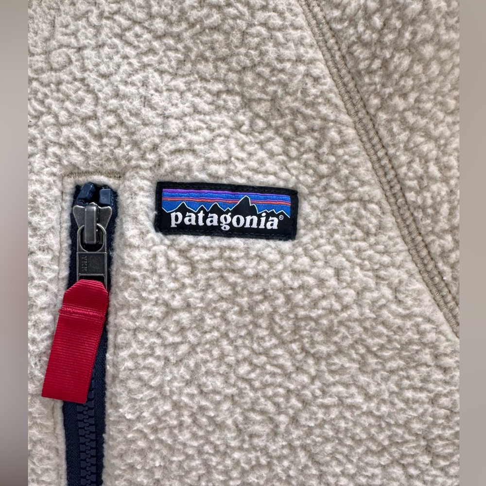 Patagonia Men's Retro Pile Fleece Jacket - Size M - Picture 7 of 7